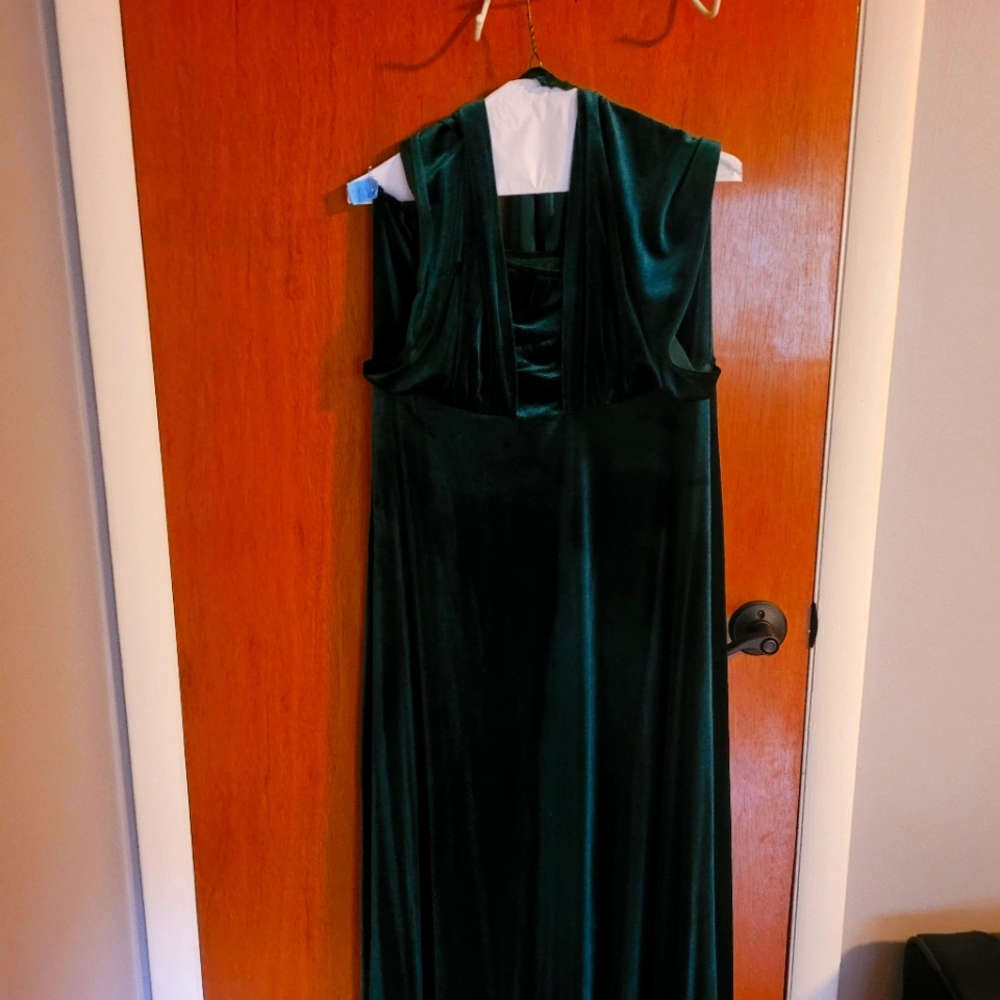 Hunter Green Holiday Dress